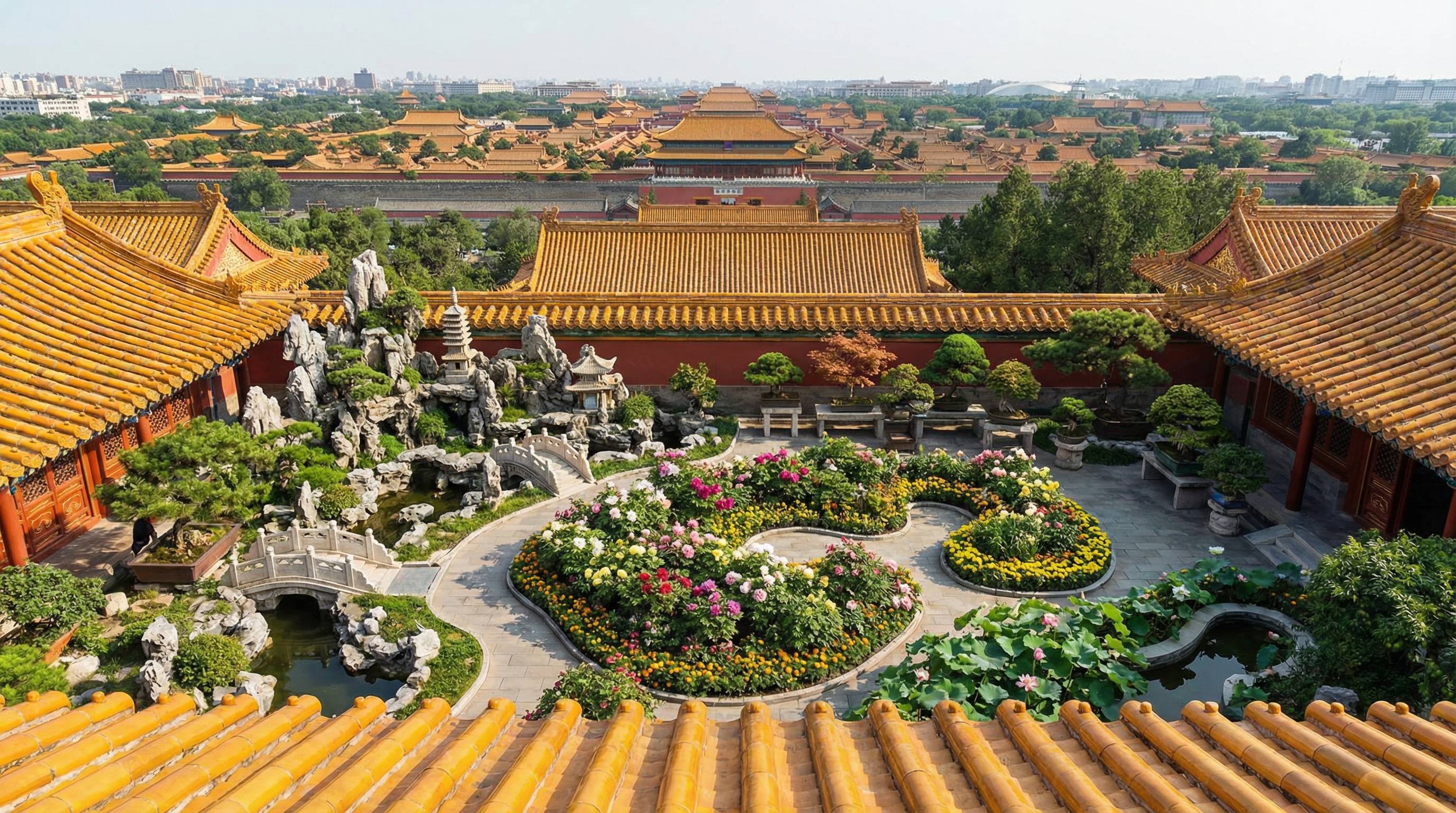 幼幼植物视频 - 皇家园林航拍视频